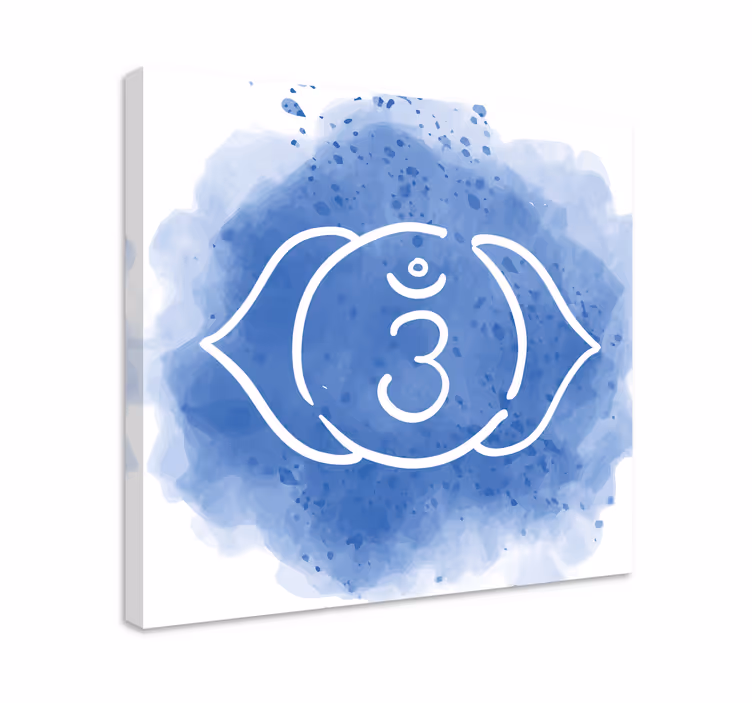 Spiritual symbol slika na platnu buda - TenStickers