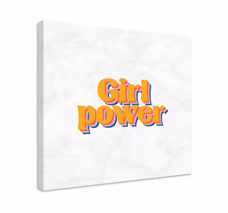 Empowering phrase platno s citatom za notranjo opremo - TenStickers