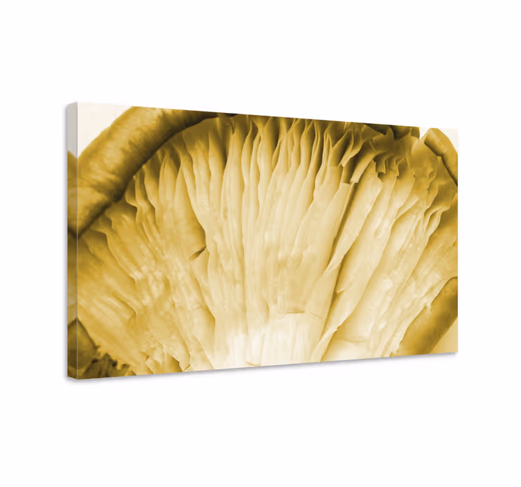 Mushroom gills slikarsko platno z rožami in rastlinami - TenStickers