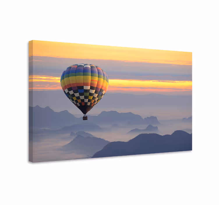 Balon estetske barve platno - TenStickers