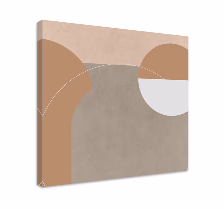 Abstract geometric forms moderno platno slikarstvo - TenStickers