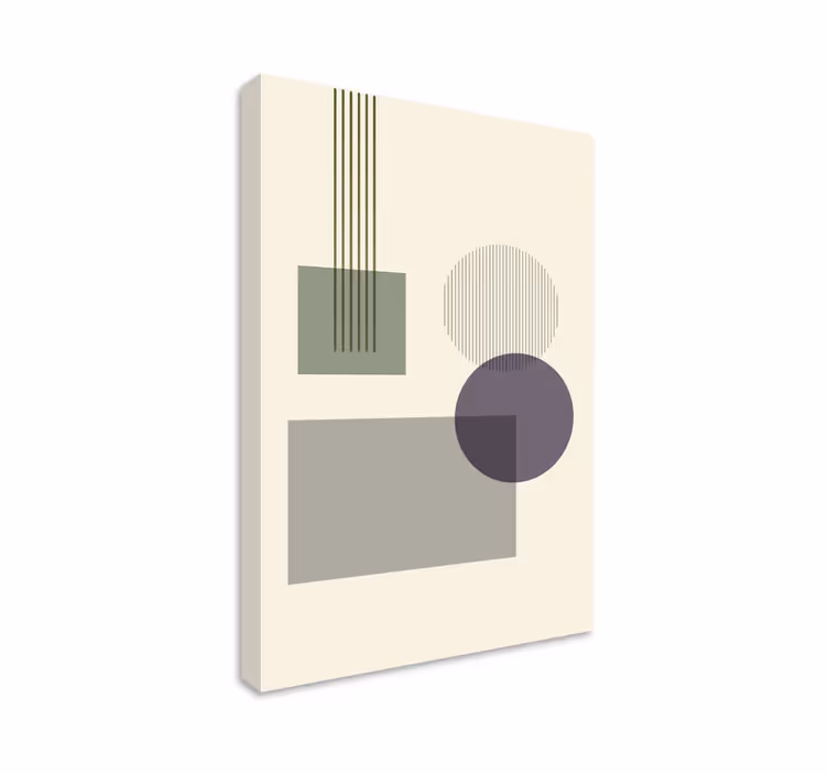 Platno slike geometrijski vzorci geometrijske oblike - TenStickers