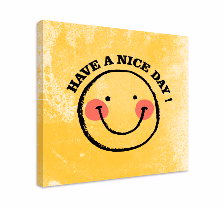 Imejte lep dan platnene slike za dnevno sobo - TenStickers