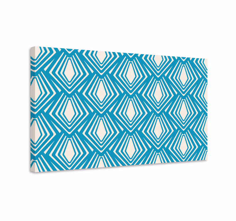 Geometric diamond pattern platno slike geometrijski vzorci - TenStickers