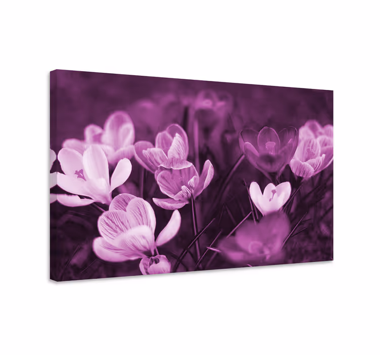 Blooming floral display slikarsko platno z rožami - TenStickers