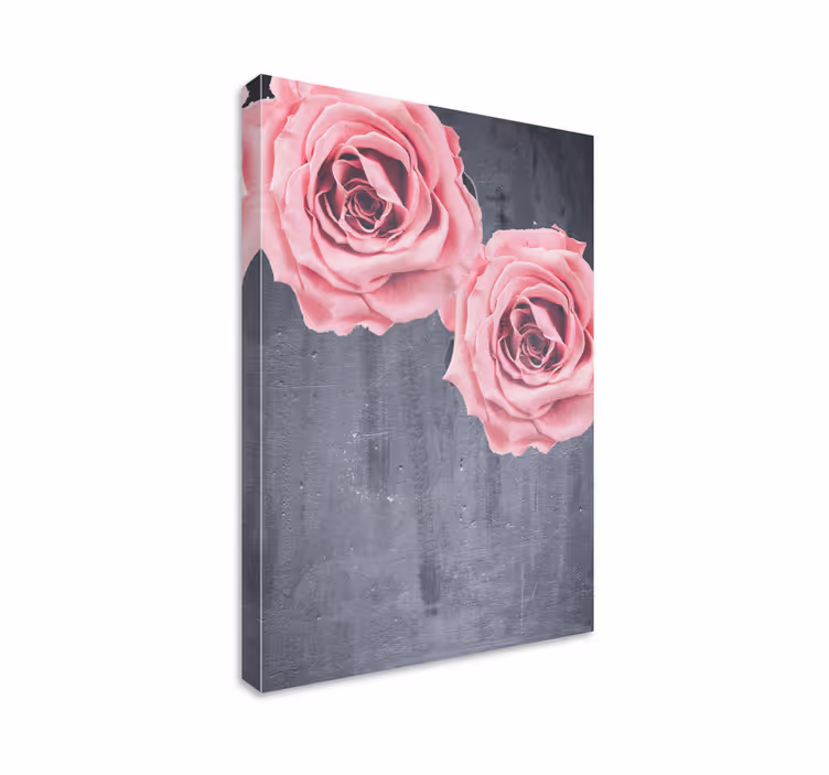 Blush roses bouquet slikanje rož in rastlin - TenStickers