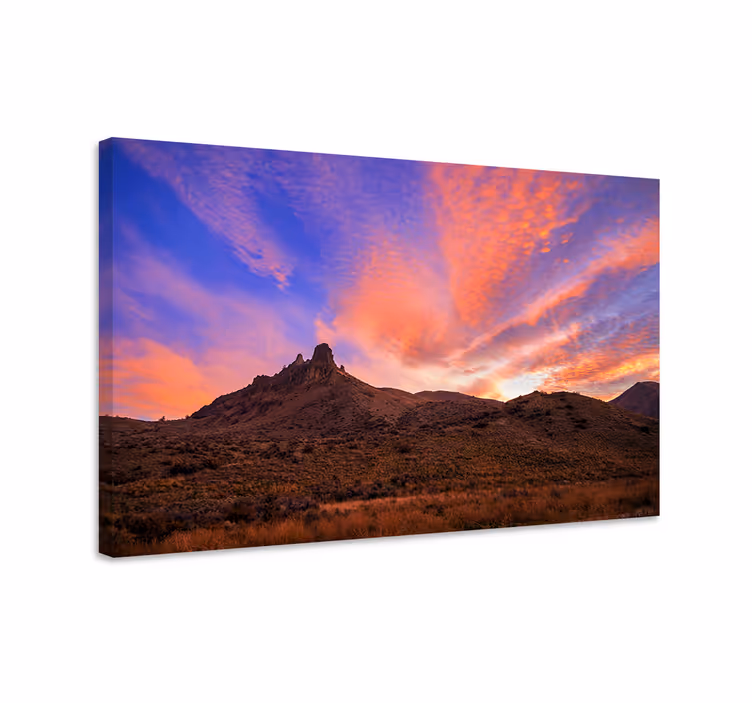 Grand mountain twilight platno zemljevidov - TenStickers