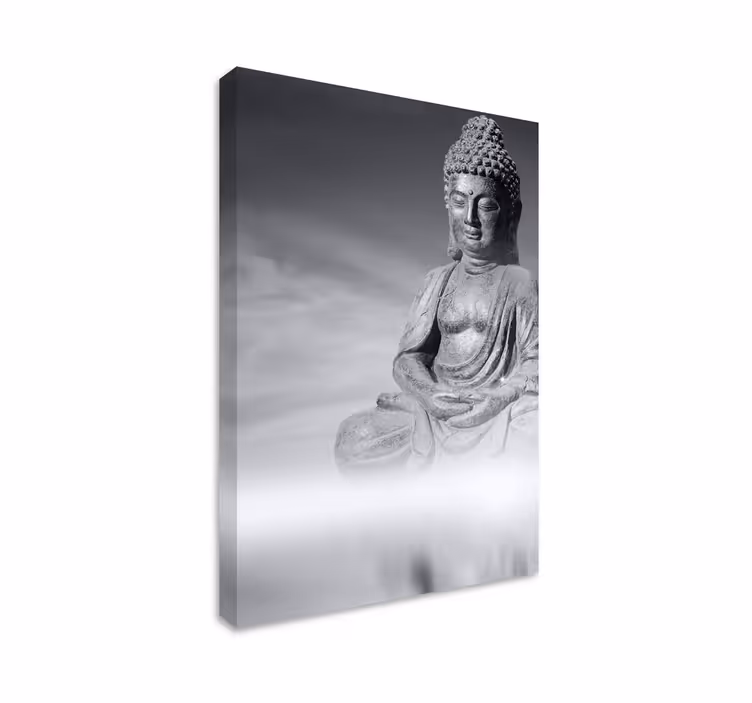 Umetniški tisk buda zen na platnu - TenStickers