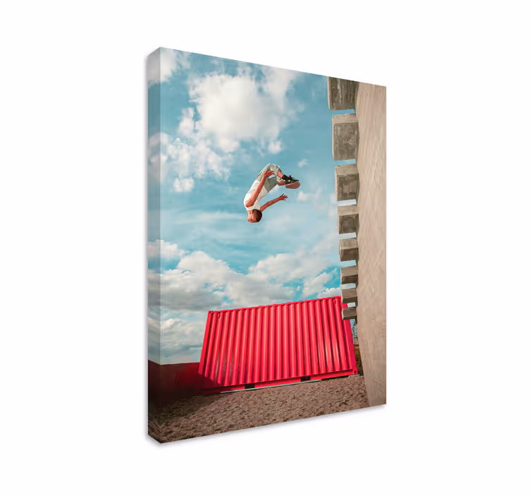 Oblikovanje plakata za parkour - TenStickers