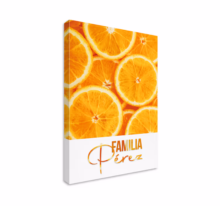 Naranja slikarska platna s sadjem - TenStickers