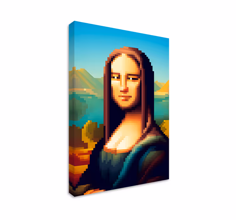 Slikovna umetnost gioconda platno umetniška slika - TenStickers