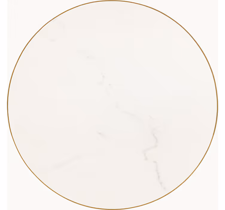 Bela marmorna žila Vinilna preproga za jedilnico - TenStickers