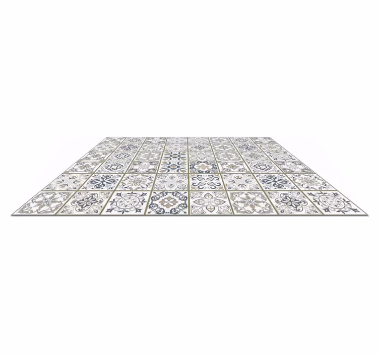 Moroccan tile runner vinilna preproga za dnevno sobo - TenStickers