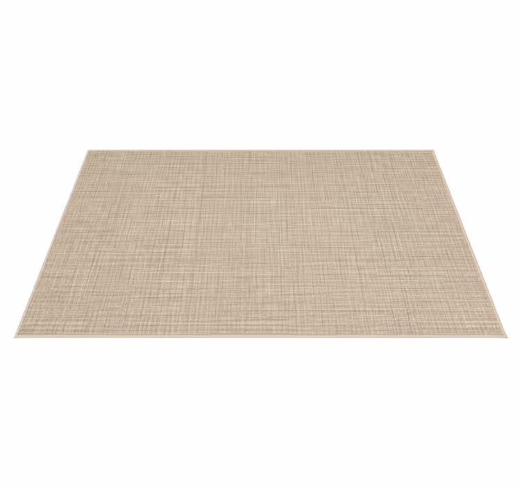Beige fabric effect vinilna preproga - TenStickers