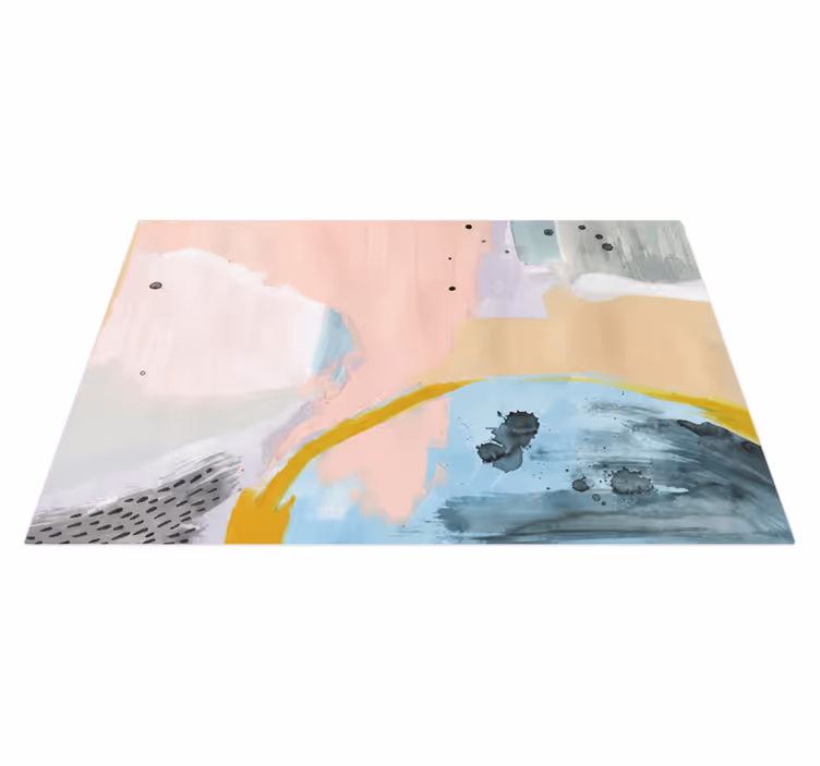 Collerfull art vinilna preproga za dnevno sobo - TenStickers