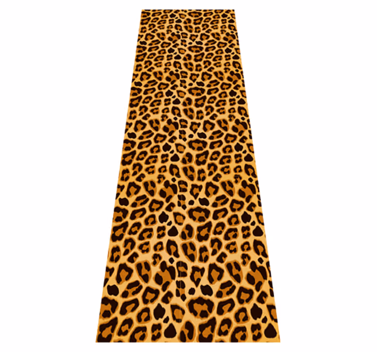 Tepih z živalskim potiskom leopardji vzorec - TenStickers