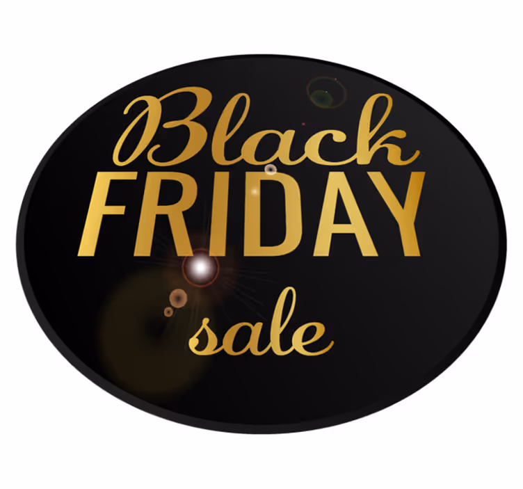 Black friday vinilna preproga elegantna akcija - TenStickers