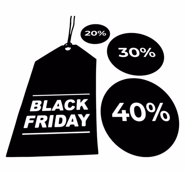 Black friday vinilna preproga po meri set 3 - TenStickers