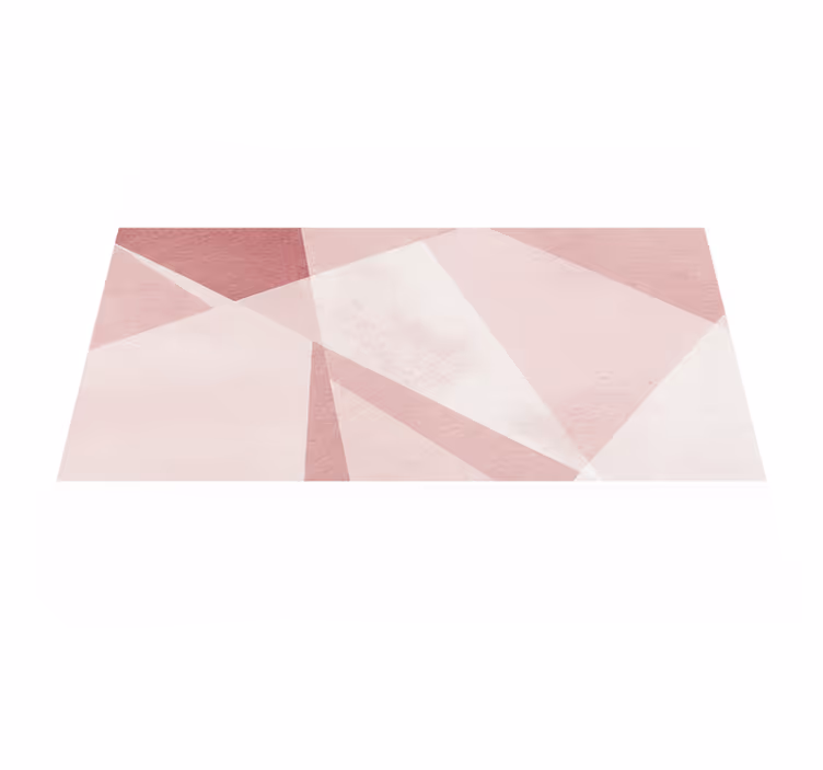Vinilne preproge z geometrijskimi vzorci v teal pastelu - TenStickers