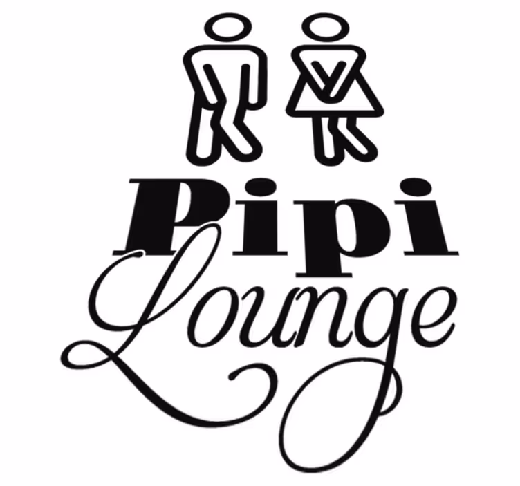 Vinilna preproga za kopalnico pipi lounge - TenStickers