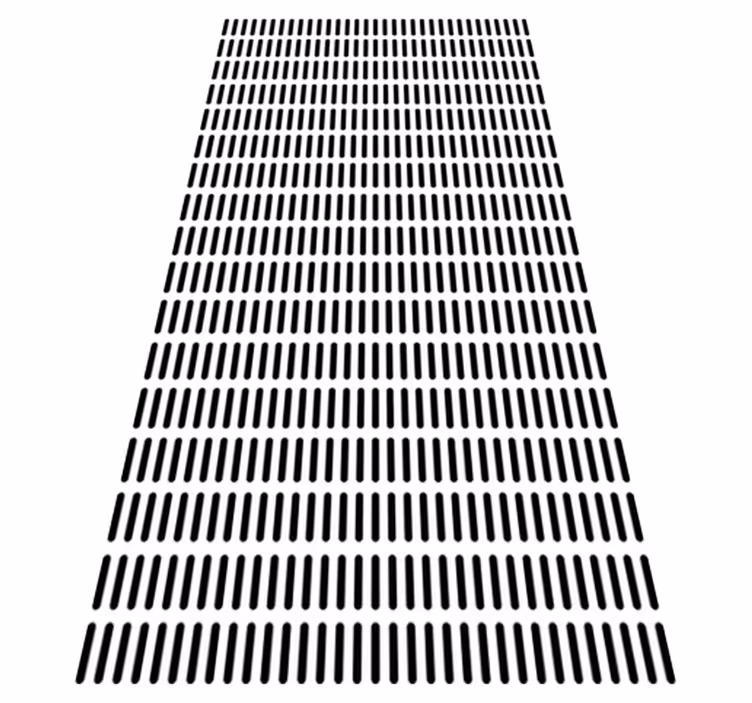Vinilna preproga za kopalnico minimalistične linije - TenStickers