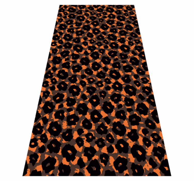 Vinilni tepih s potiskom živali kalahari leoparda - TenStickers