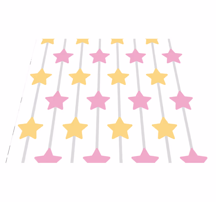 Vinilna preproga s zvezdami izjemna sladkost - TenStickers