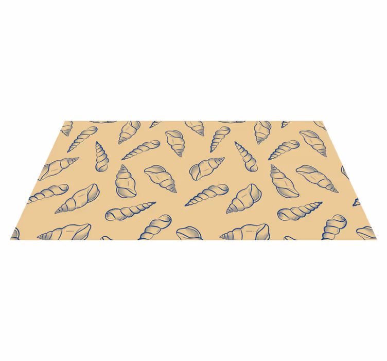 Naravne vinilne preproge z lupinastim motivom - TenStickers