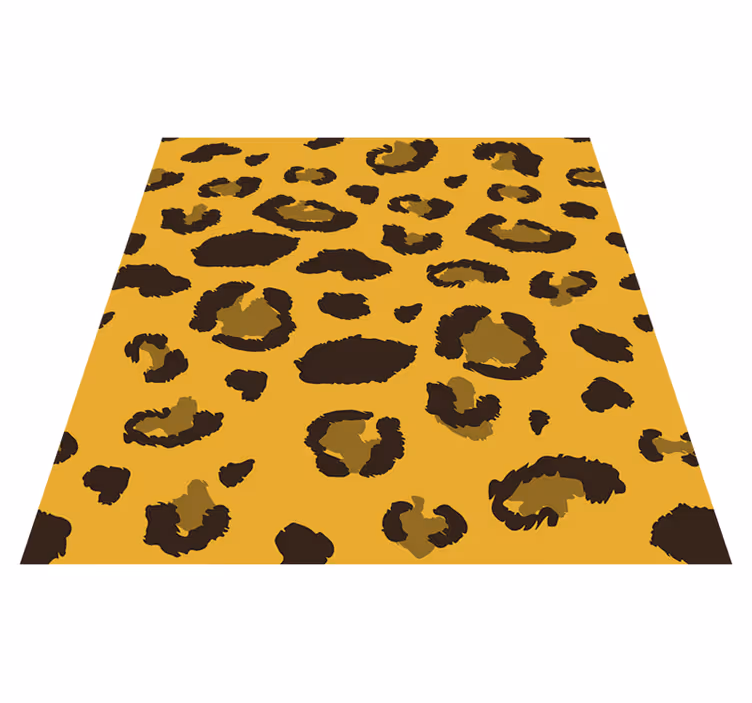 Vinilne preproge za spalnico z leopardskim vzorcem - TenStickers