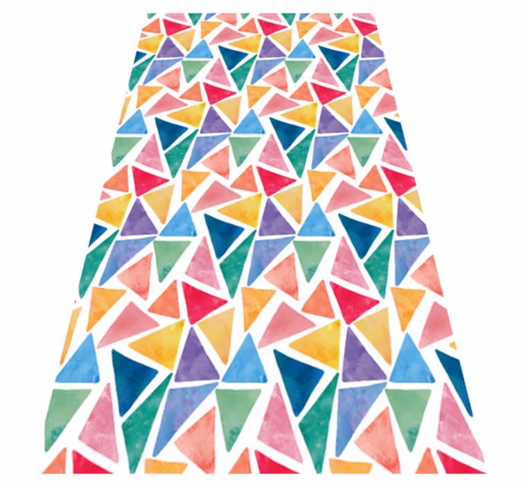 Vinilna preproga za kuhinjo geometrijski vzorci - TenStickers