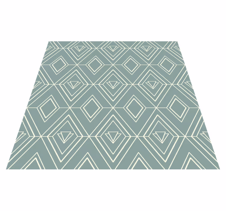 Vinilna preproga za kuhinjo art deco geometrijski vzorci - TenStickers
