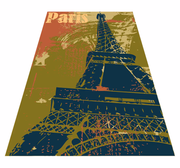 Vinilne preproge za spalnico pariz dekorativni plakat - TenStickers