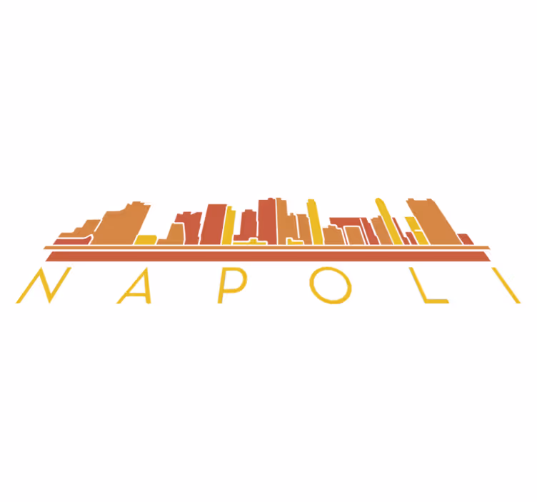 Vinilne preproge za spalnico napoli obzorje - TenStickers