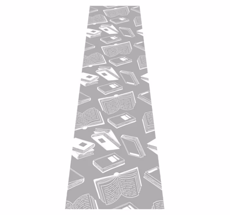 Skandinavski vinilni preproga sivo pesem v nordijskem slogu - TenStickers