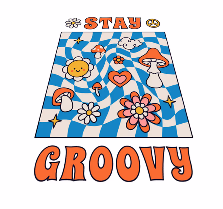 Vinilne preproge z napisom ostani kul - TenStickers