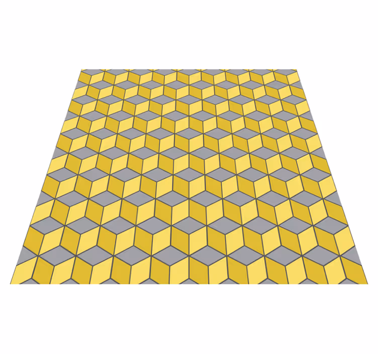 Vinilne preproge z geometrijskimi vzorci pantone kvadrati - TenStickers