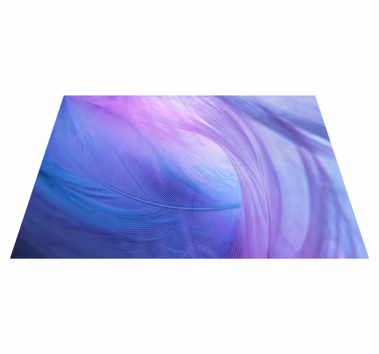 Vinilna preproga v vijolični barvi 3d modro-vijolični vortex - TenStickers