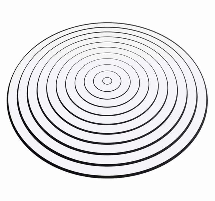 Minimalistični zvočni valovi iz vinilne preproge - TenStickers
