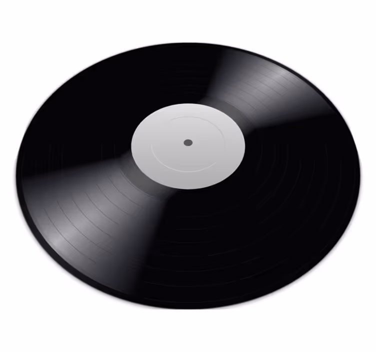 Vinil plošča vintage vinil preproga - TenStickers
