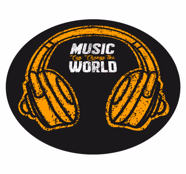 Glasba vinilne preproge lahko spremeni svet - TenStickers