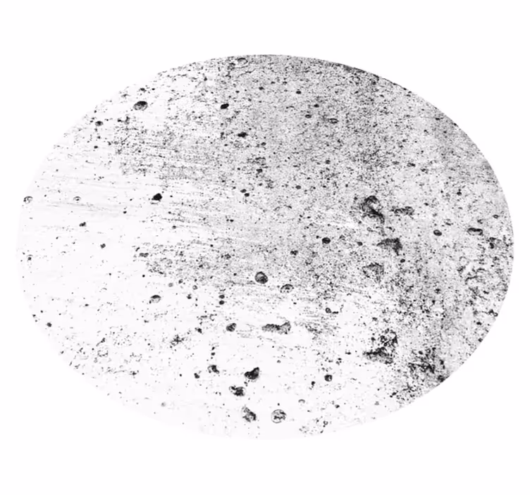 Vrhunski okrogel cementni vinilni preprog - TenStickers