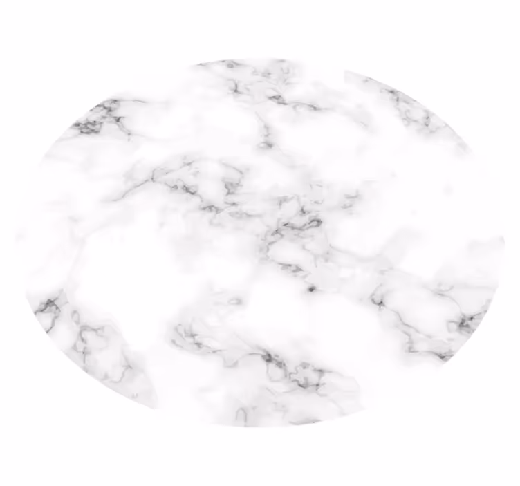 Marmorni krog minimalna vinilna preproga - TenStickers