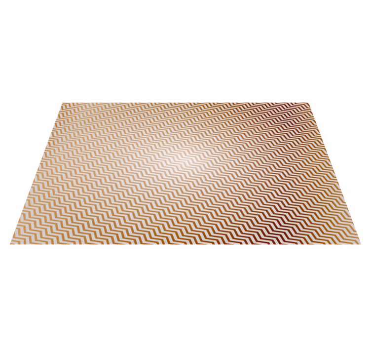 Zig zag geometrijske oblike vinilna preproga - TenStickers