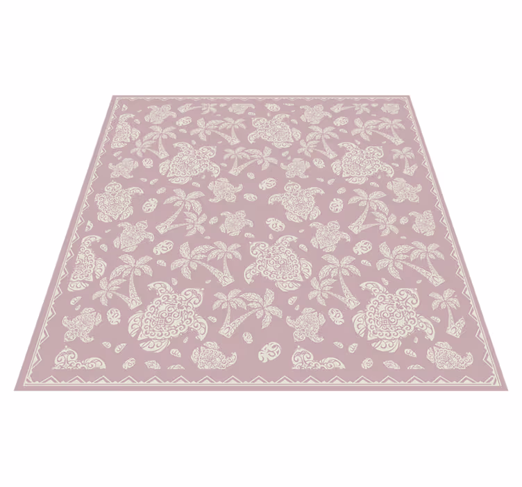 Vinilna preproga mandala paisley - TenStickers
