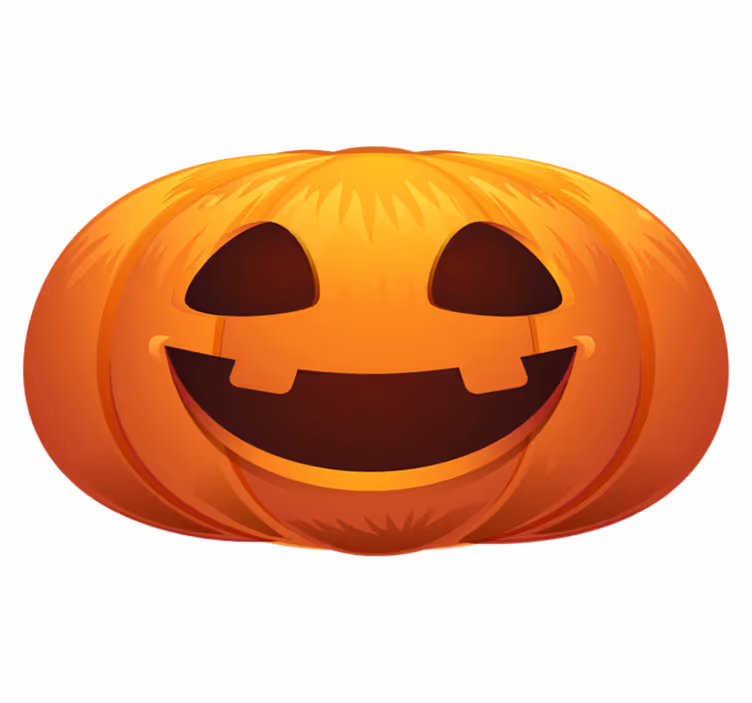 Buča za preprogo halloween - TenStickers