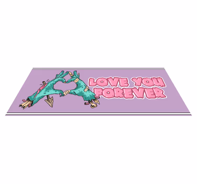 Krvave roke dizajn vinil preproge - TenStickers