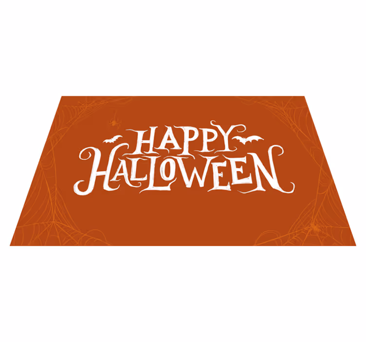 Srečna halloween vinil preproga - TenStickers