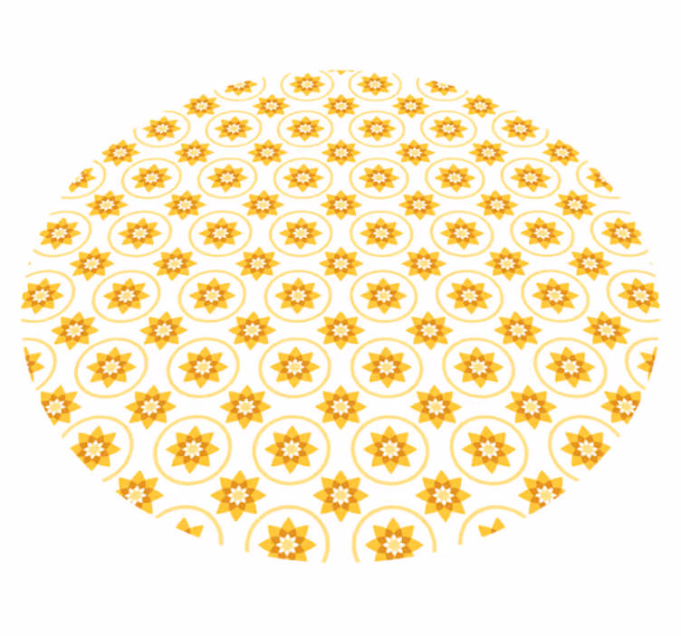 Moder sonce iz rumenega sonca - TenStickers