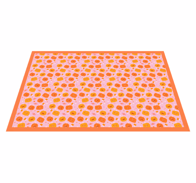 Namaz z motivom buče Vinilna preproga za noč čarovnic - TenStickers