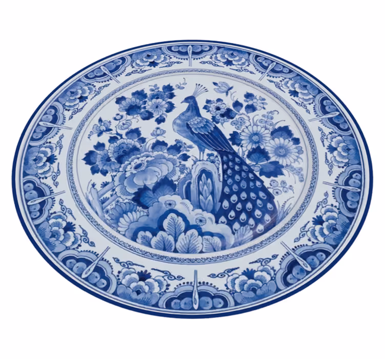 Pav porcelan Tepih z živalskim potiskom - TenStickers